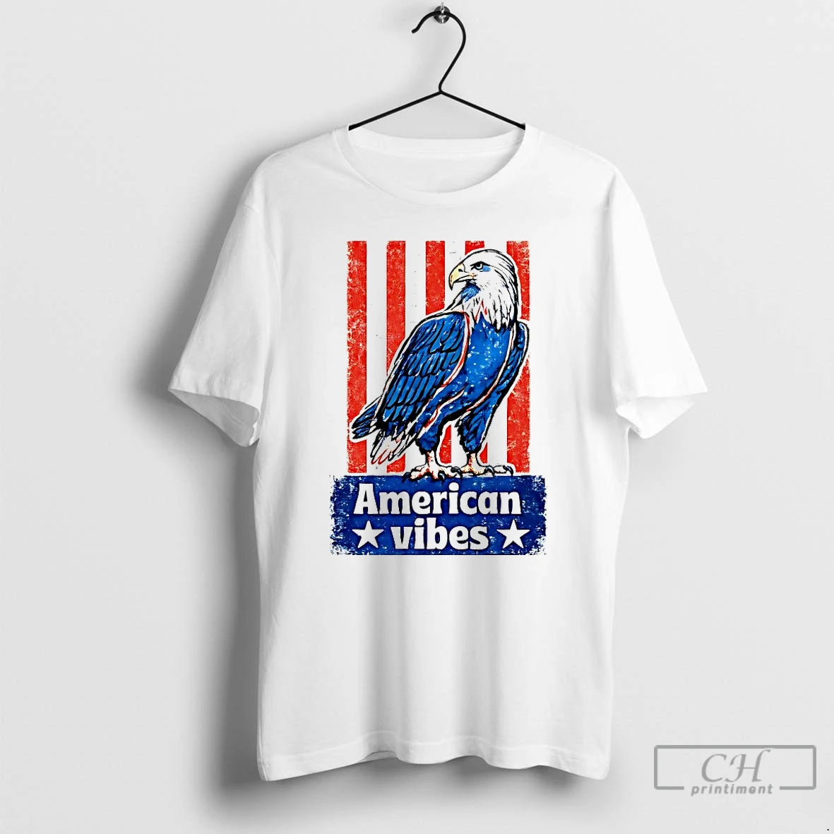Classic American Vibes Usa Patriotic Eagle T-Shirts, Hoodie, Sweatshirt | HypeDripTees.com