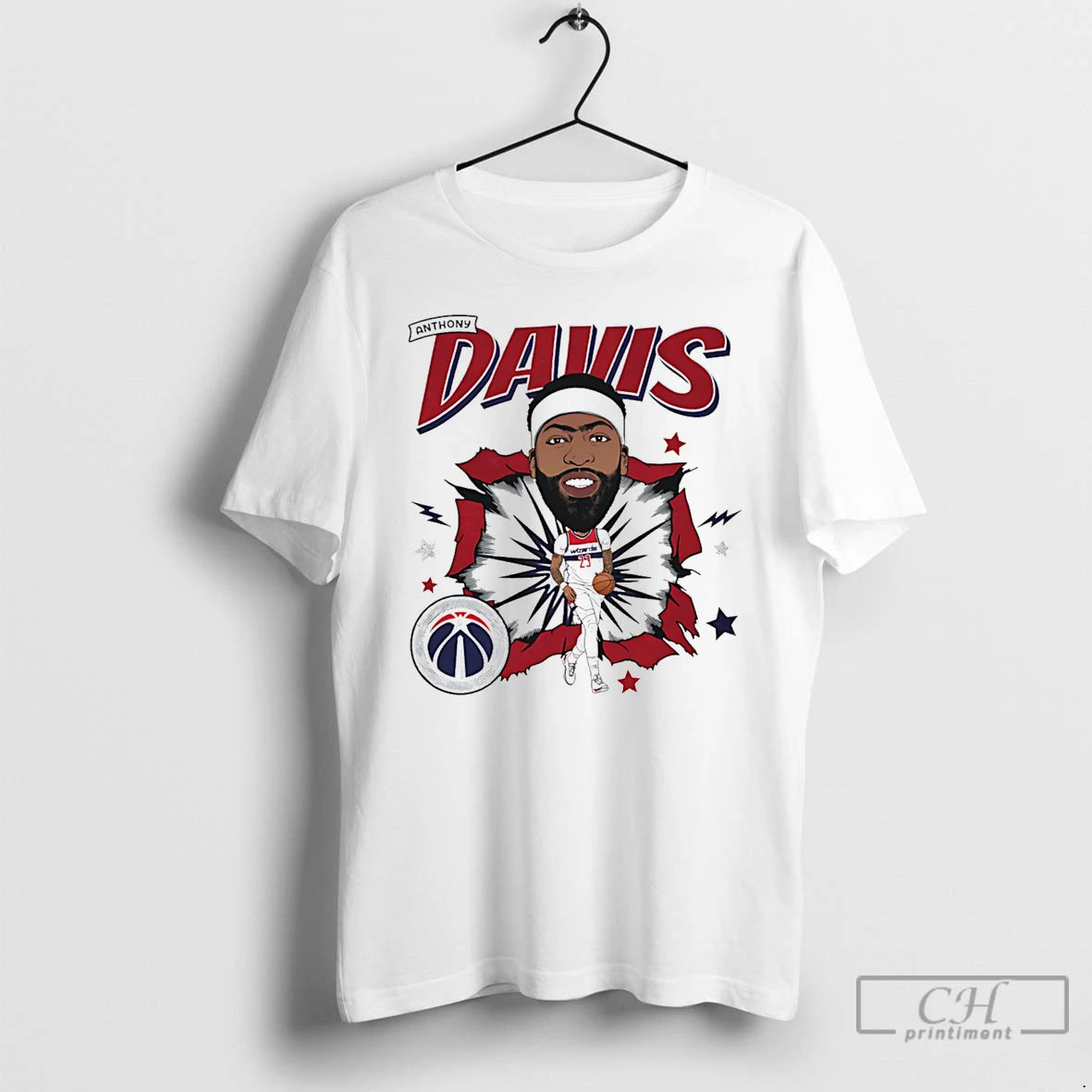 Classic Anthony Davis Washington Wizards Caricature T-Shirts, Hoodie, Sweatshirt | HypeDripTees.com