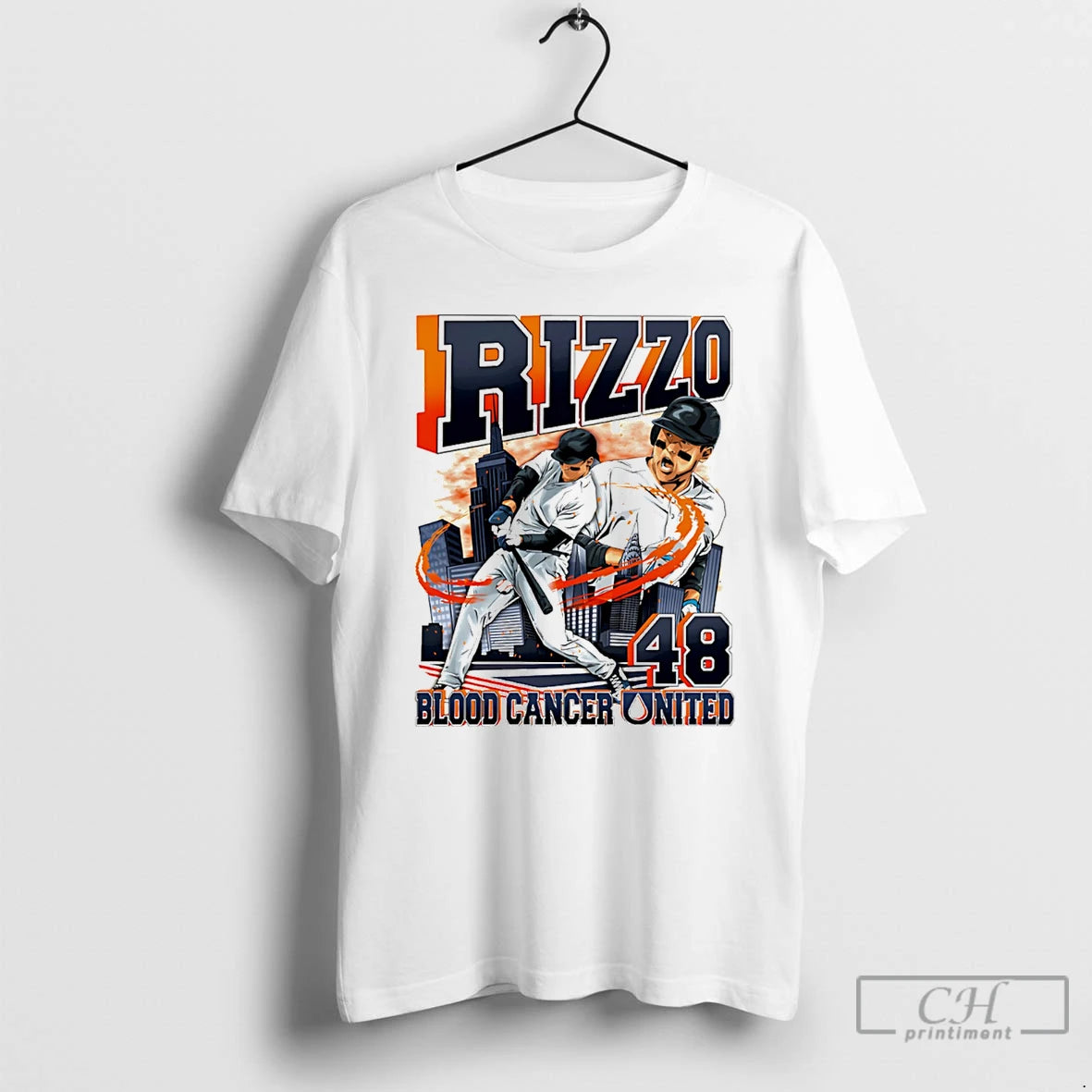 Classic Anthony Rizzo Bcu Hand Drawn Artwork T-Shirts, Hoodie, Sweatshirt | HypeDripTees.com
