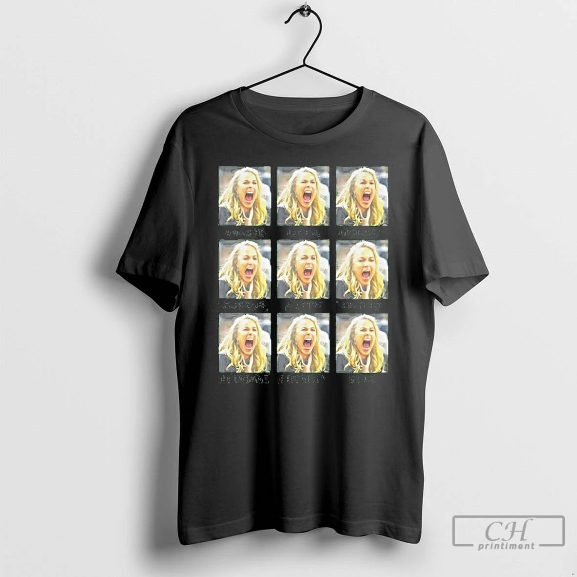 Classic Becky Hammon Emotions Amused Joyfull Aroused Curious Happy T Shirts