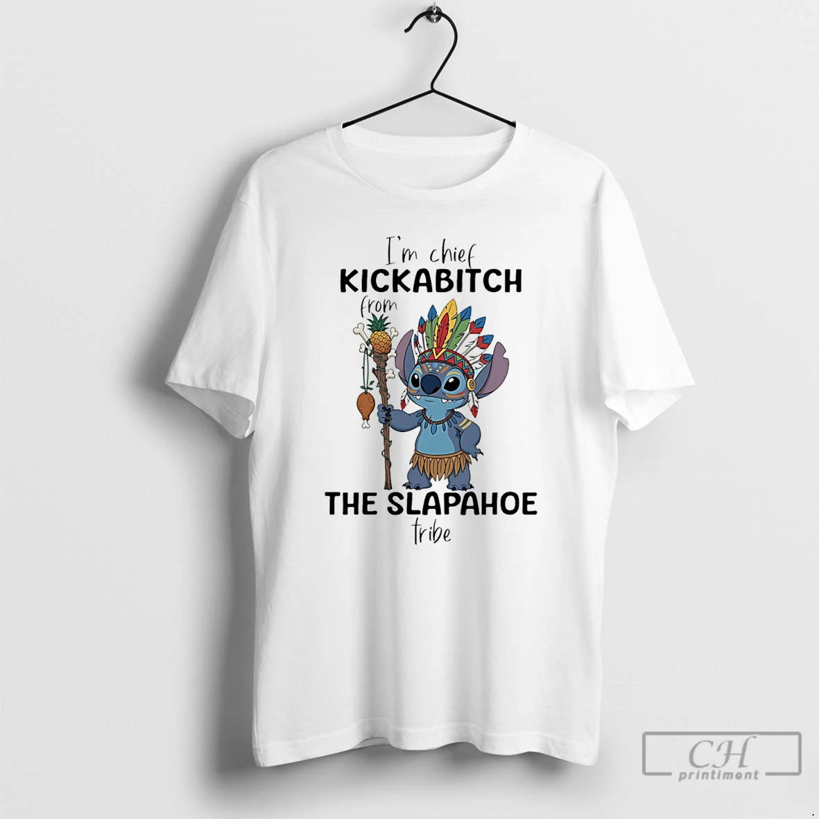 Classic Bluey Im Chief Kickabitch From The Slapahoe Tribe T-Shirts, Hoodie, Sweatshirt | HypeDripTees.com