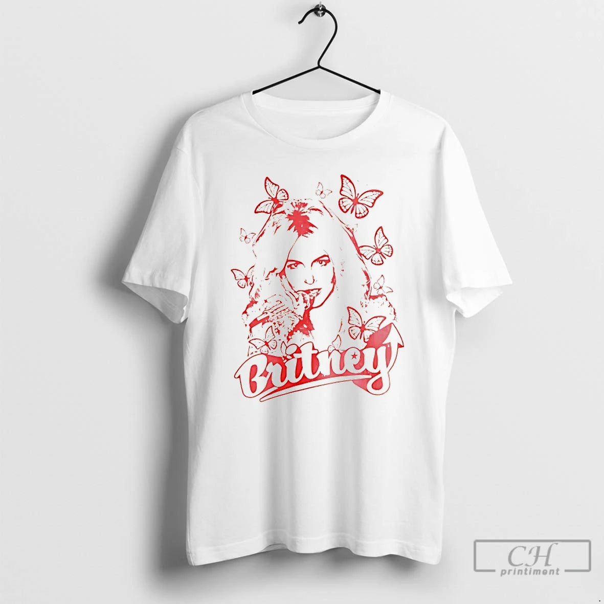 Classic Britney Spears Butterfly T-Shirts, Hoodie, Sweatshirt | HypeDripTees.com