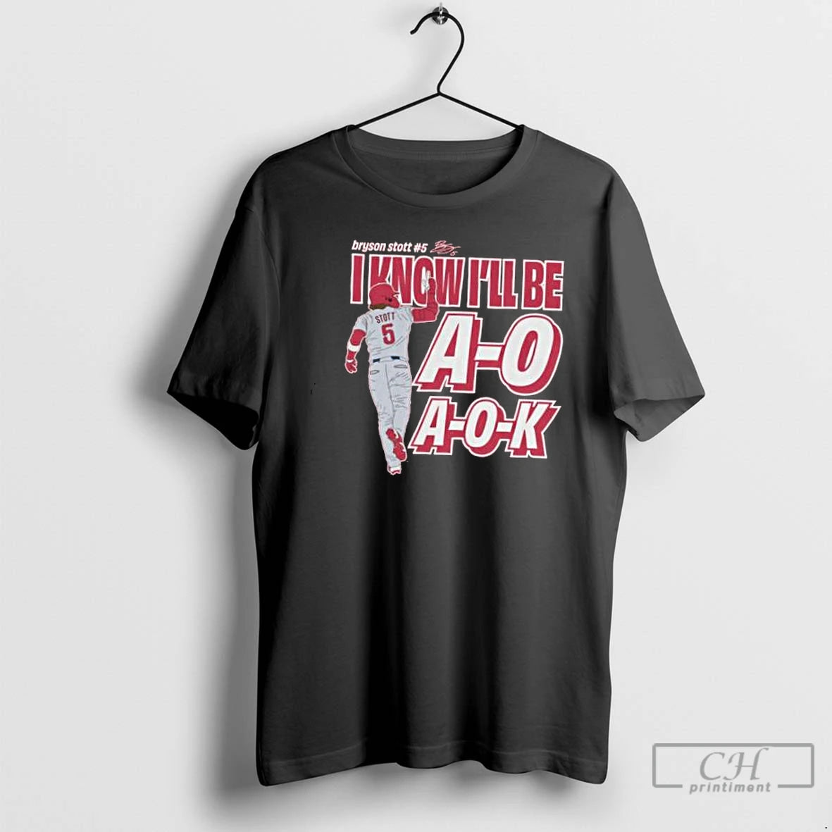 Classic Bryson Stott Iknow Ikk Be A O A 0 K T Shirts