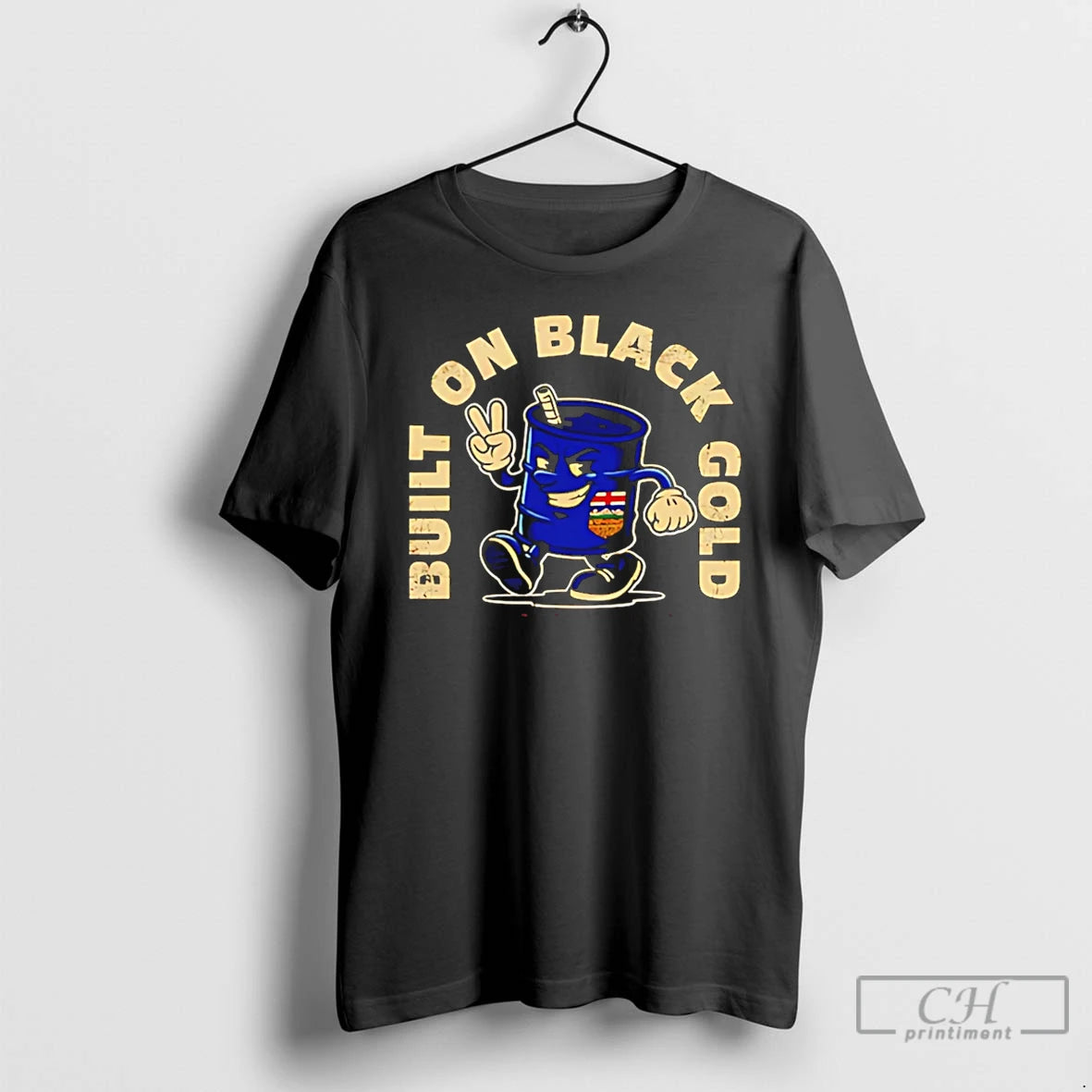 Classic Built On Black Gold Canada T-Shirts, Hoodie, Sweatshirt | HypeDripTees.com