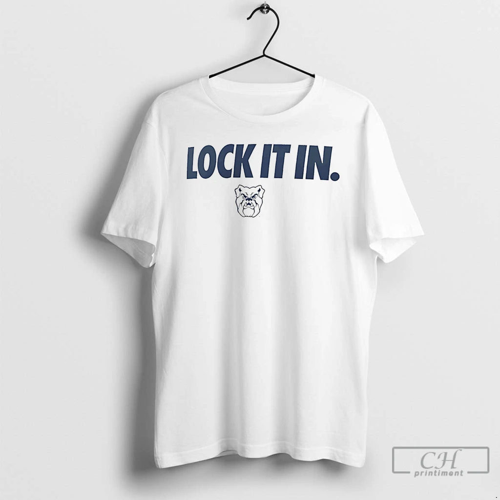 Classic Butler Bulldogs Bears Lock It In Logo