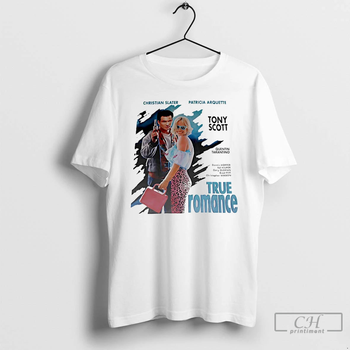 Classic Christian Slater Patricia Arquette Tony Scott True Romance T-Shirts, Hoodie, Sweatshirt | HypeDripTees.com