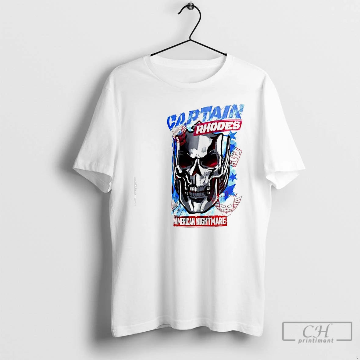 Classic Cody Rhodes American Nightmare Skull T-Shirts, Hoodie, Sweatshirt | HypeDripTees.com