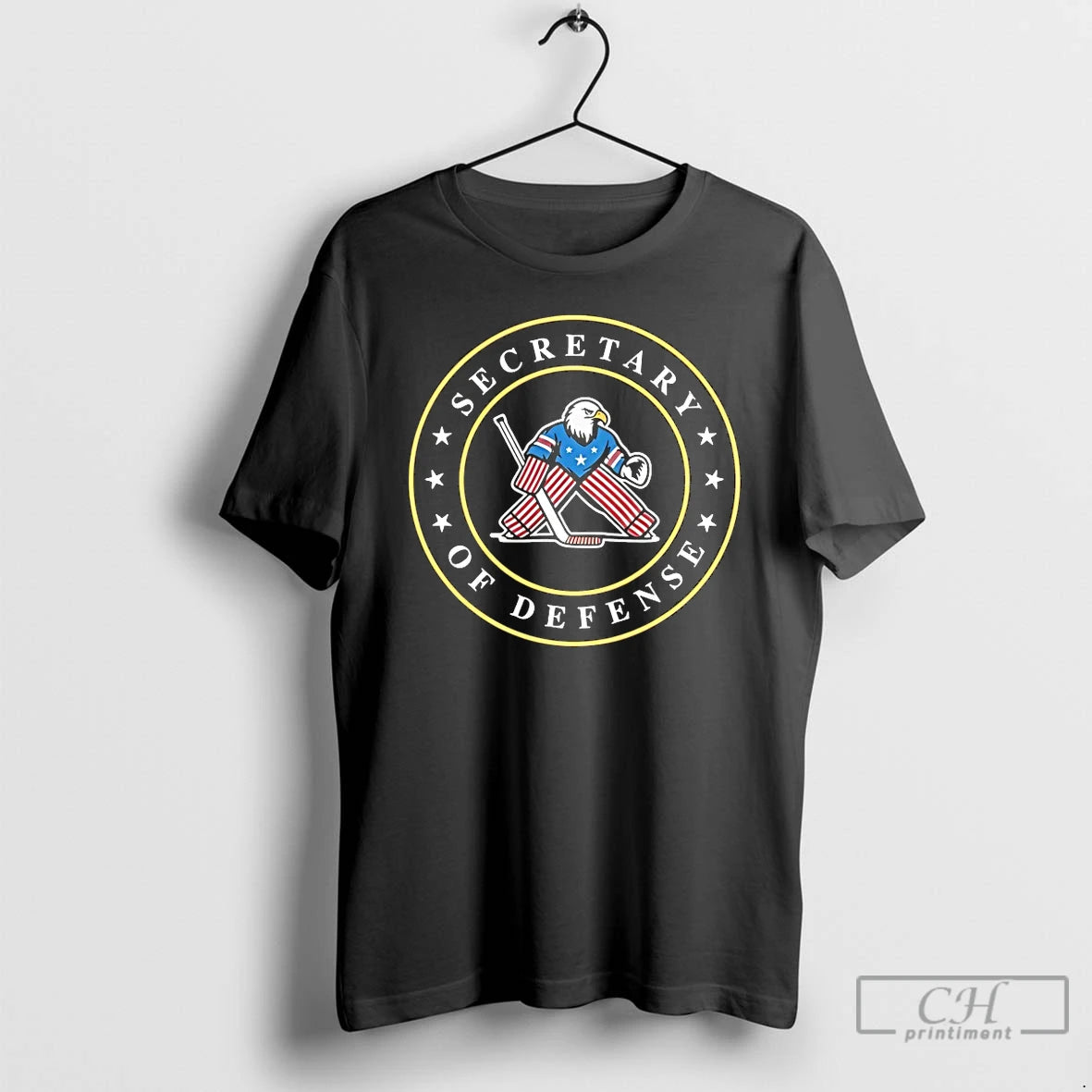 Classic Connor Hellebuyck Secretary Of Defense T-Shirts, Hoodie, Sweatshirt | HypeDripTees.com