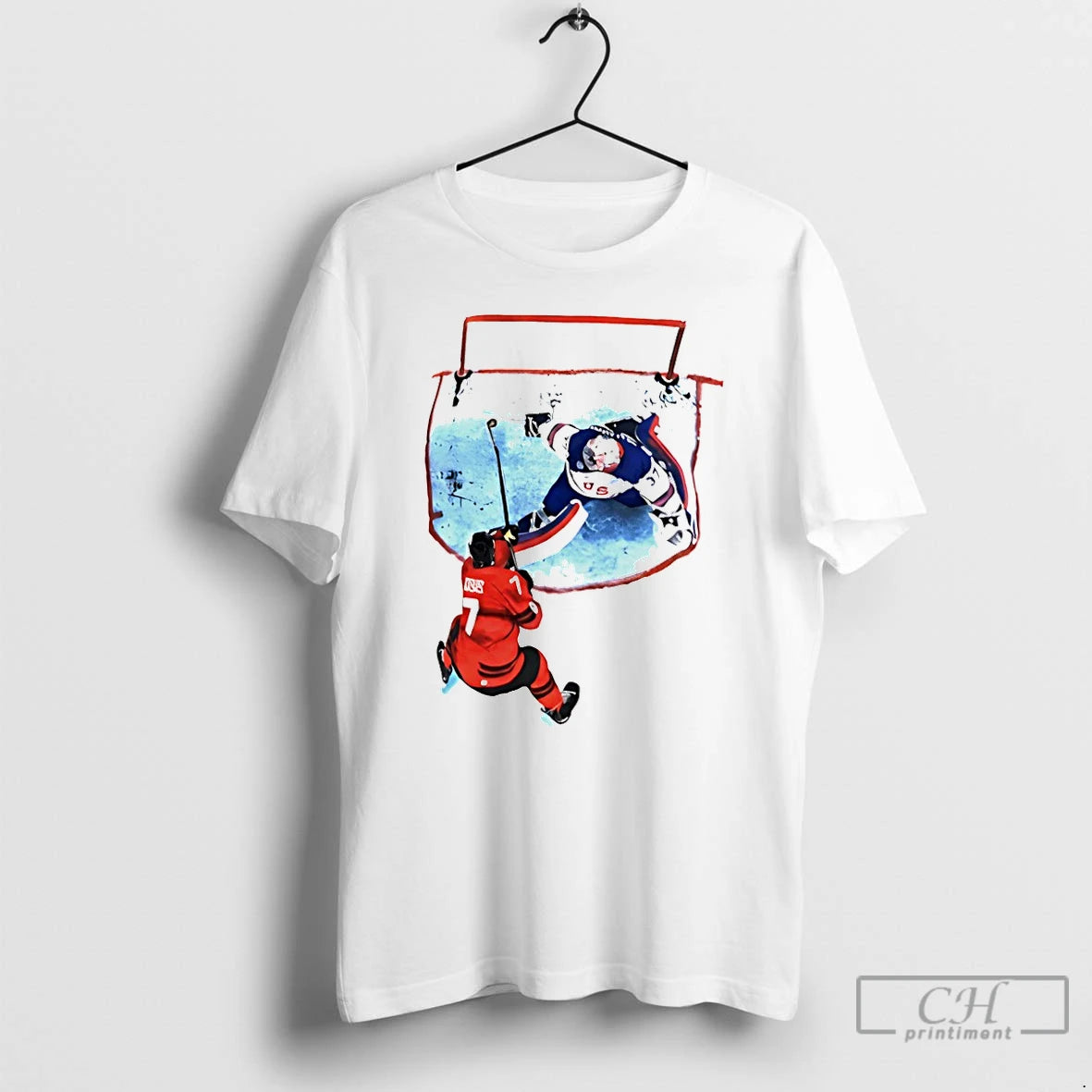 Classic Connor Hellebuyck Usa Hockey Gold Medal Moment T-Shirts, Hoodie, Sweatshirt | HypeDripTees.com