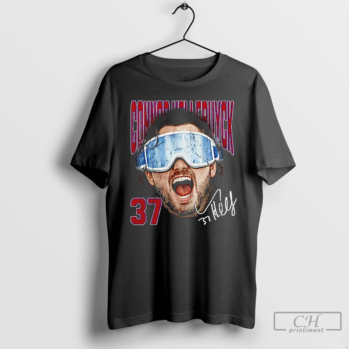 Classic Connor Hellebuyck Winnipeg Jets Goggles Big Head T-Shirts, Hoodie, Sweatshirt | HypeDripTees.com