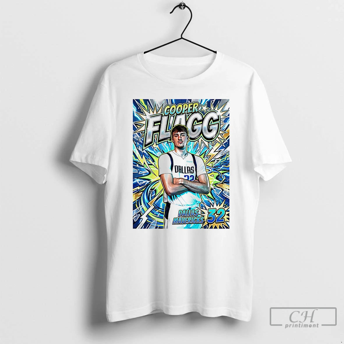 Classic Cooper Flagg Dallas Mavericks Comic Style T-Shirts, Hoodie, Sweatshirt | HypeDripTees.com