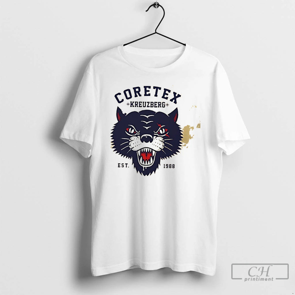 Classic Coretex Records Panther Pin Est 1988