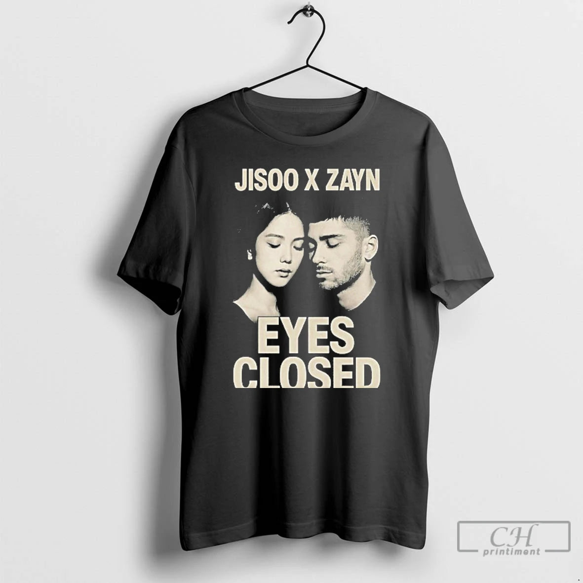 Classic Design Isoo X Zayn Eyes Cloed T Shirts