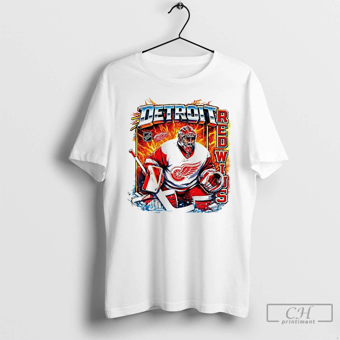 Classic Detroit Red Wings Nhl Player Art 2026 T-Shirts, Hoodie, Sweatshirt | HypeDripTees.com
