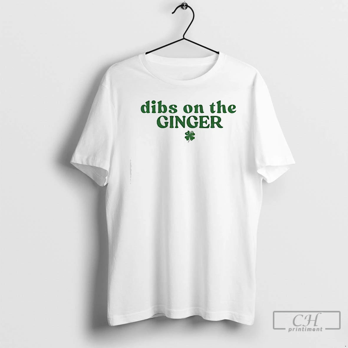 Classic Dibs On The Ginger Funny St Patricks Day T-Shirts, Hoodie, Sweatshirt | HypeDripTees.com