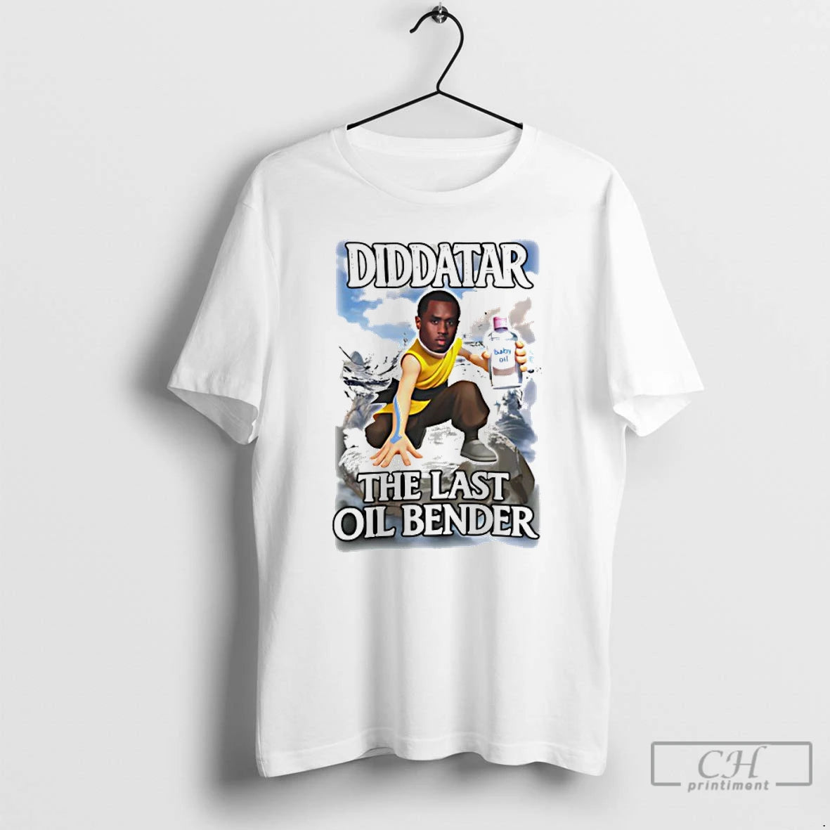 Classic Diddatar The Last Oil Bender Diddy Meme T-Shirts, Hoodie, Sweatshirt | HypeDripTees.com