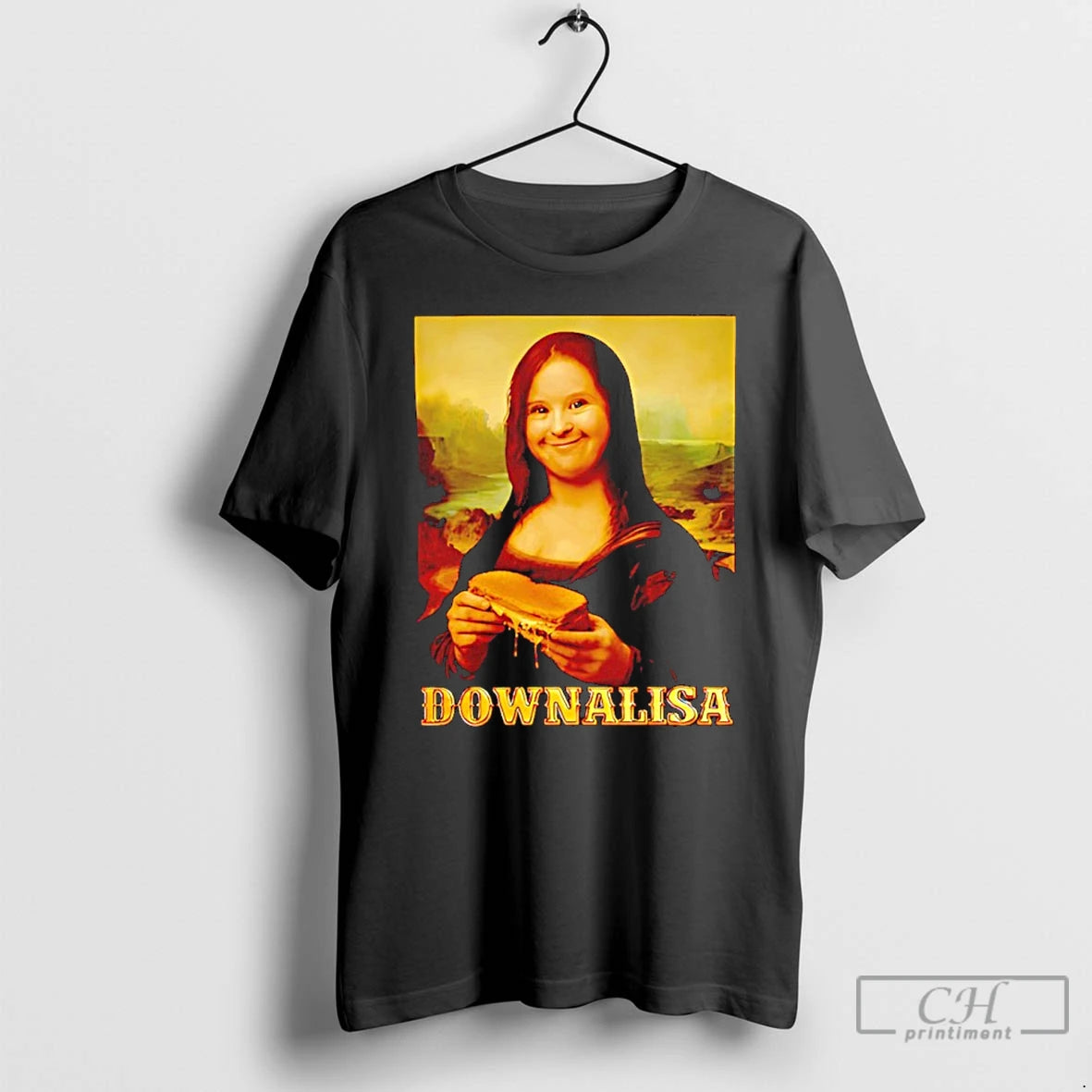 Classic Downalisa Mona Lisa Down Meme T-Shirts, Hoodie, Sweatshirt | HypeDripTees.com