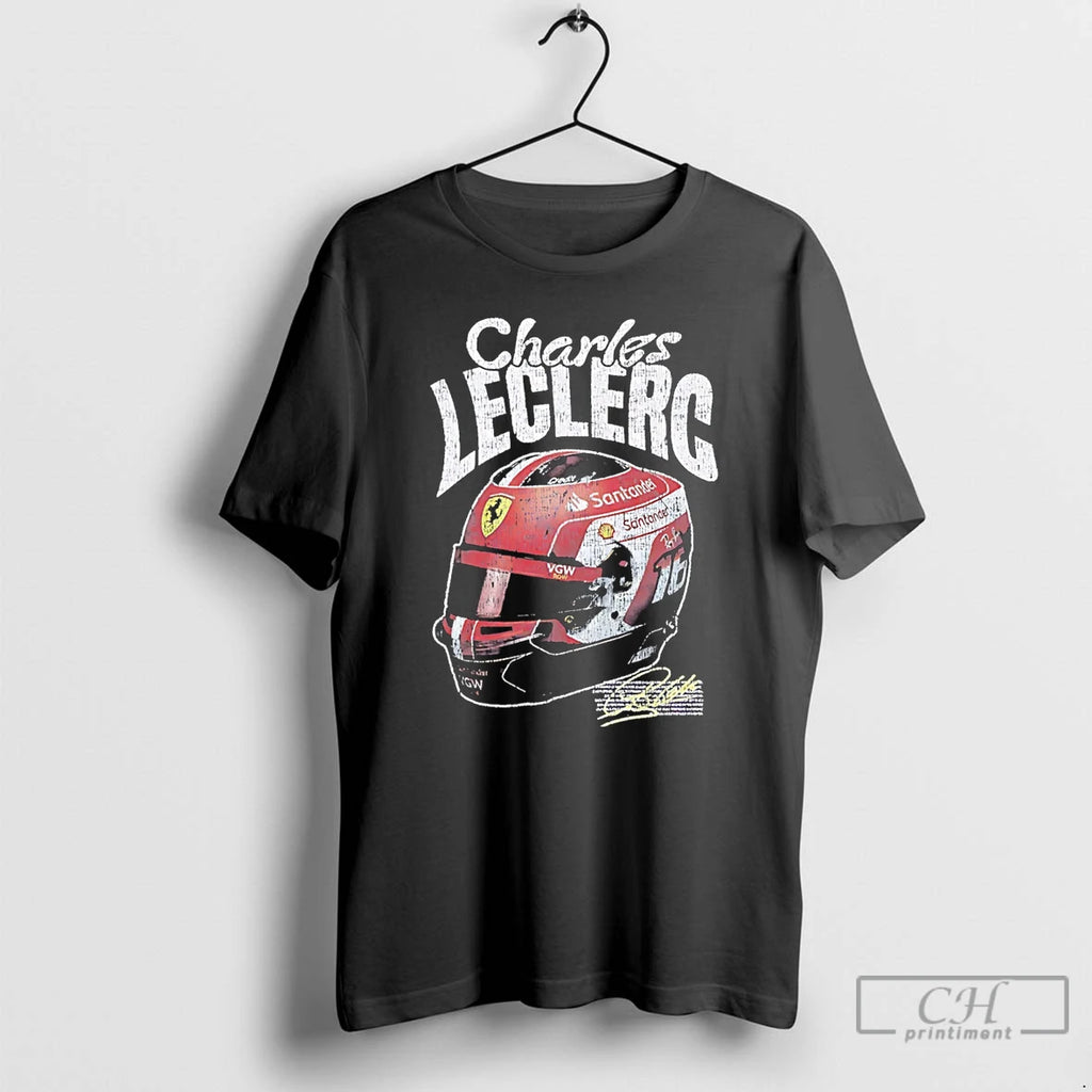 Classic F1 Racing Charles Leclerc Helmet Signature
