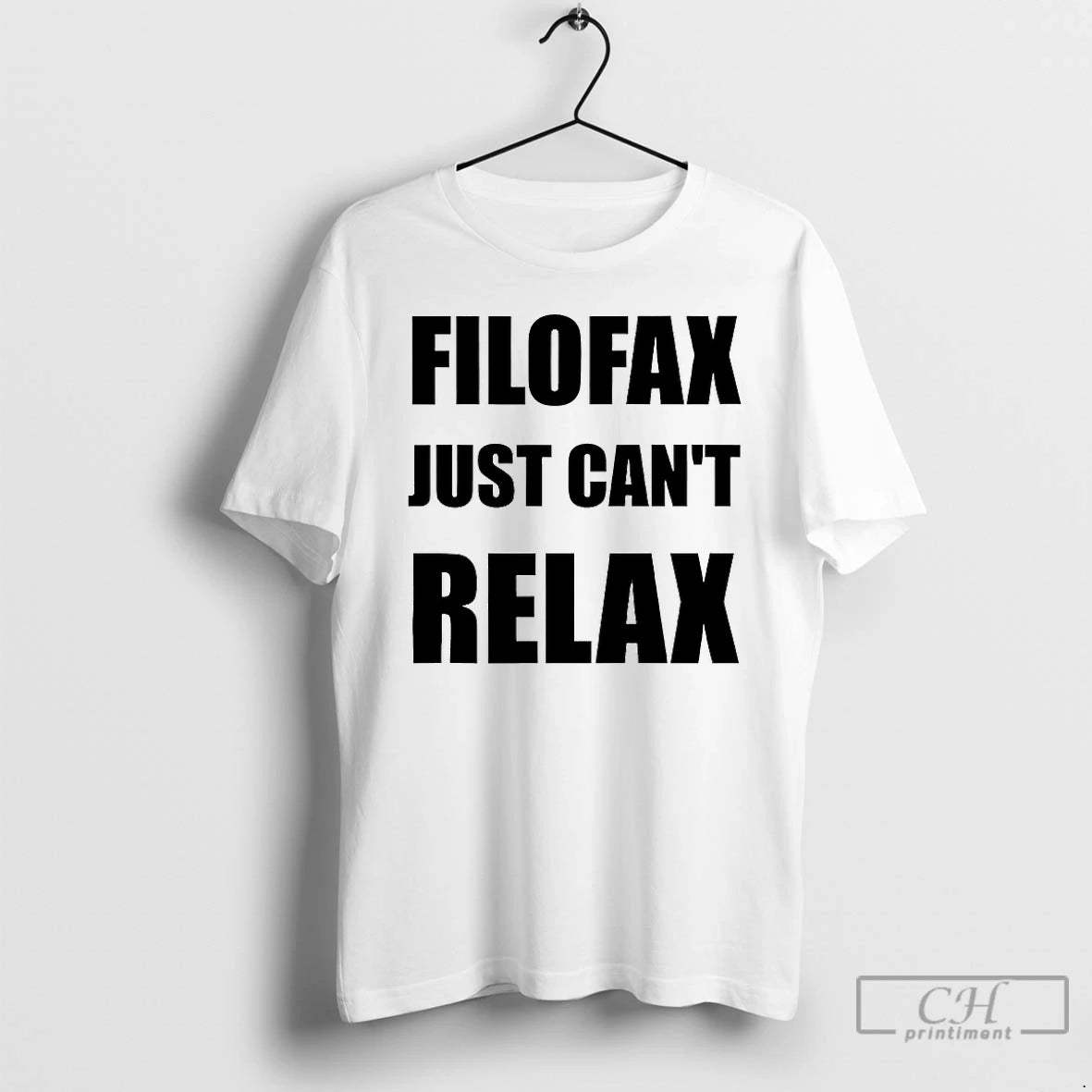 Classic Filofax Just Cant Relax T-Shirts, Hoodie, Sweatshirt | HypeDripTees.com