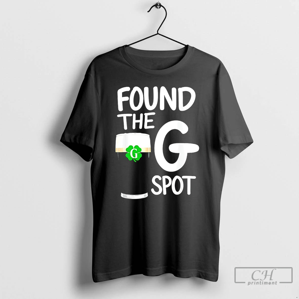 Classic Found The G Spot Shamrock Beer St Patricks Day T-Shirts, Hoodie, Sweatshirt | HypeDripTees.com