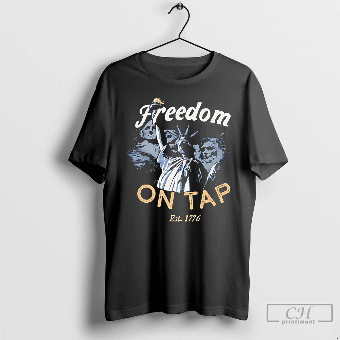 Classic Freedom On Tap Statue Of Liberty T-Shirts, Hoodie, Sweatshirt | HypeDripTees.com