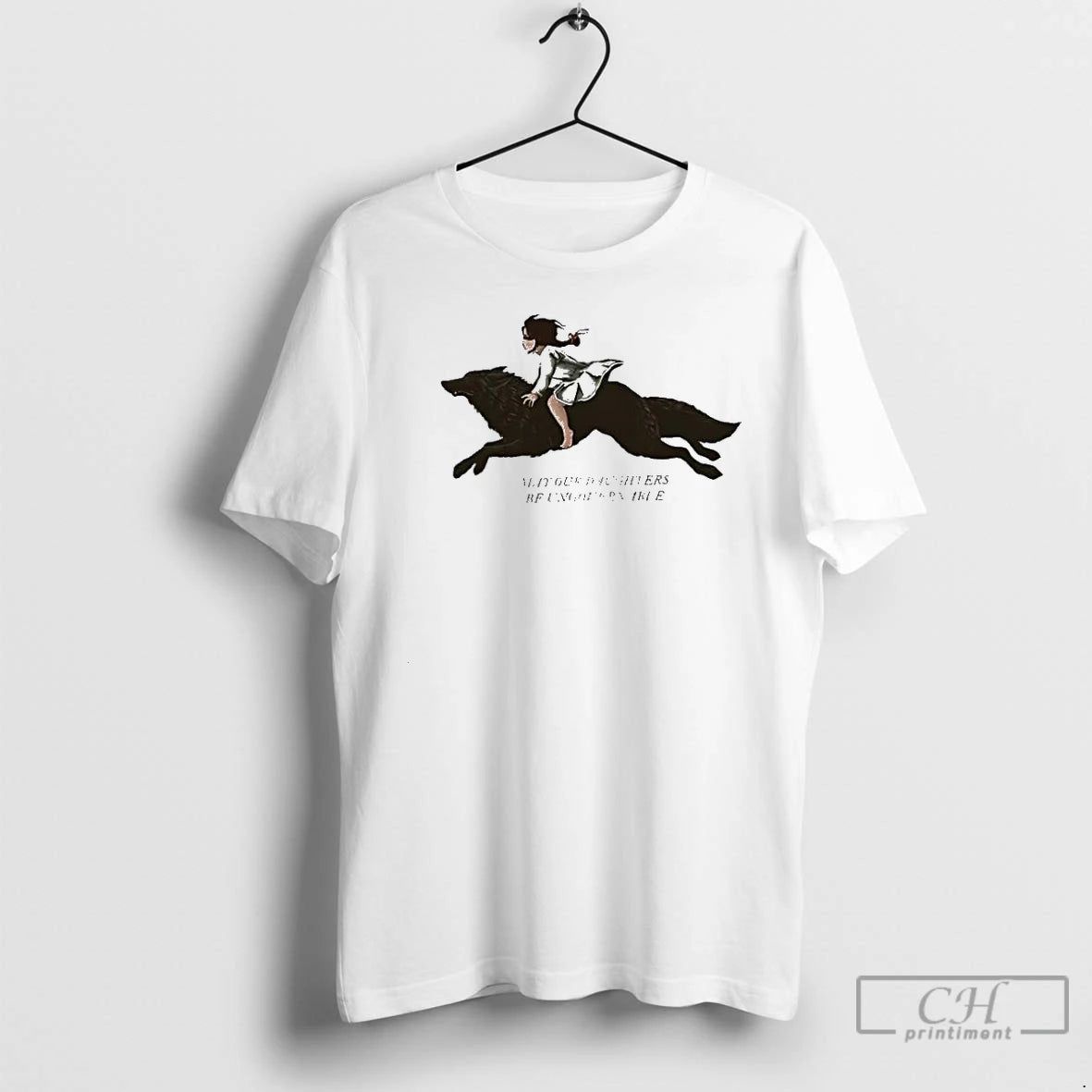 Classic Girl Riding Wolf May Our Daughters Be Ungovernable