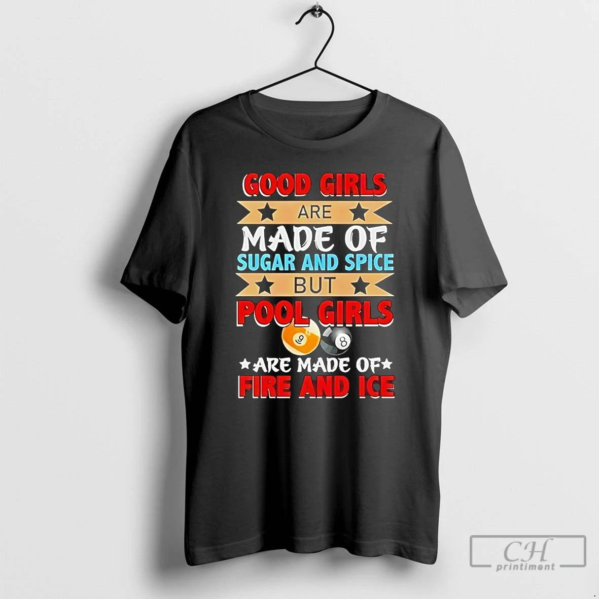 Classic Good Girls Are Made Of Sugar And Spice But Pool Girls Are Made Of T-Shirts, Hoodie, Sweatshirt | HypeDripTees.com