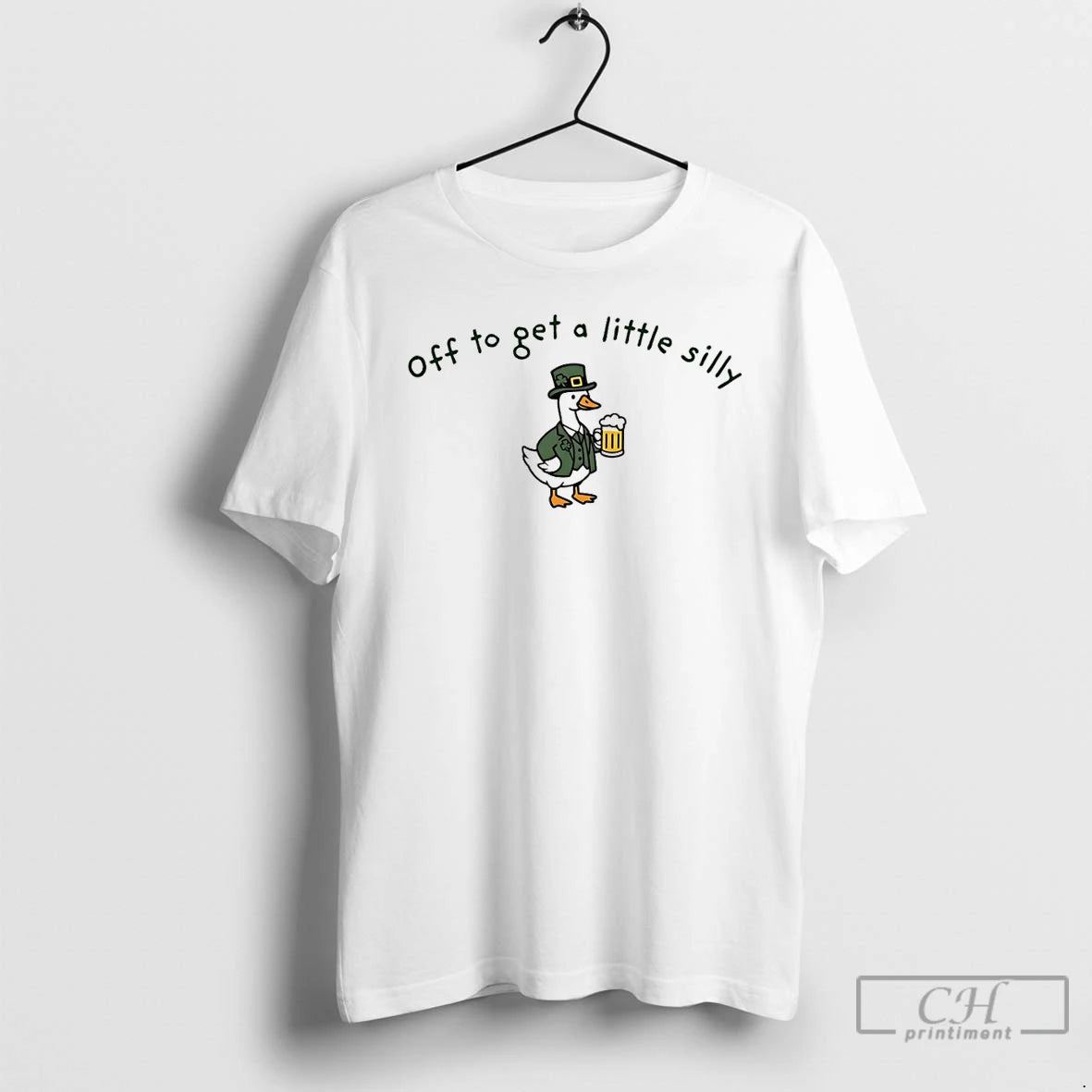 Classic Goose Off To Get A Little Silly St Patricks Day 2026 T Shirts Sweater Hoodie, Sweatshirt | HypeDripTees.com