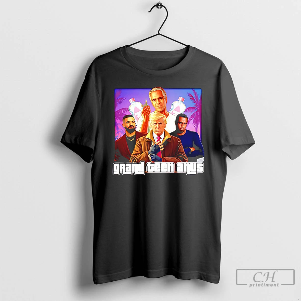 Classic Grand Teen Anus Trump Epstein Diddy Gta T-Shirts, Hoodie, Sweatshirt | HypeDripTees.com
