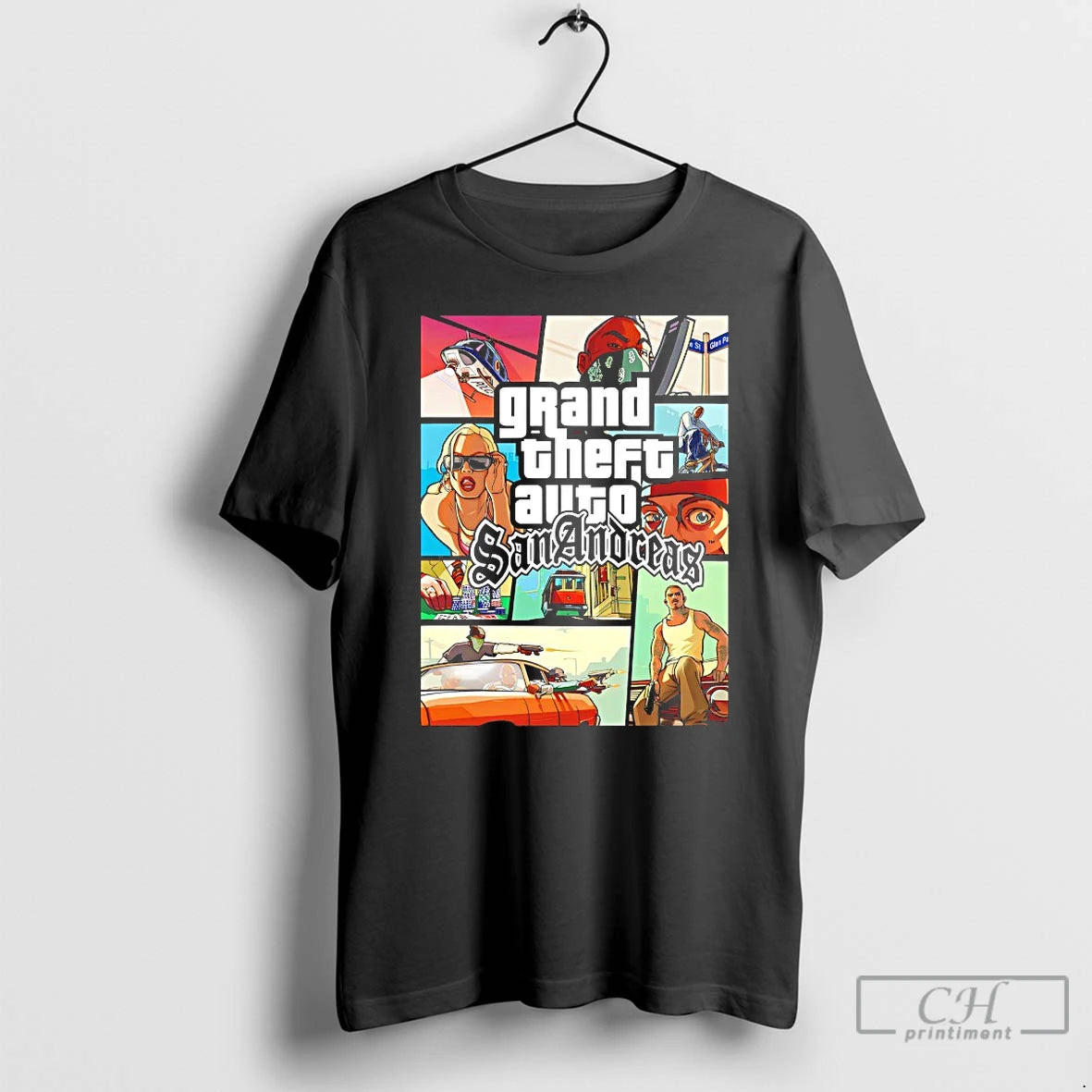 Classic Grand Theft Auto San Andreas T-Shirts, Hoodie, Sweatshirt | HypeDripTees.com