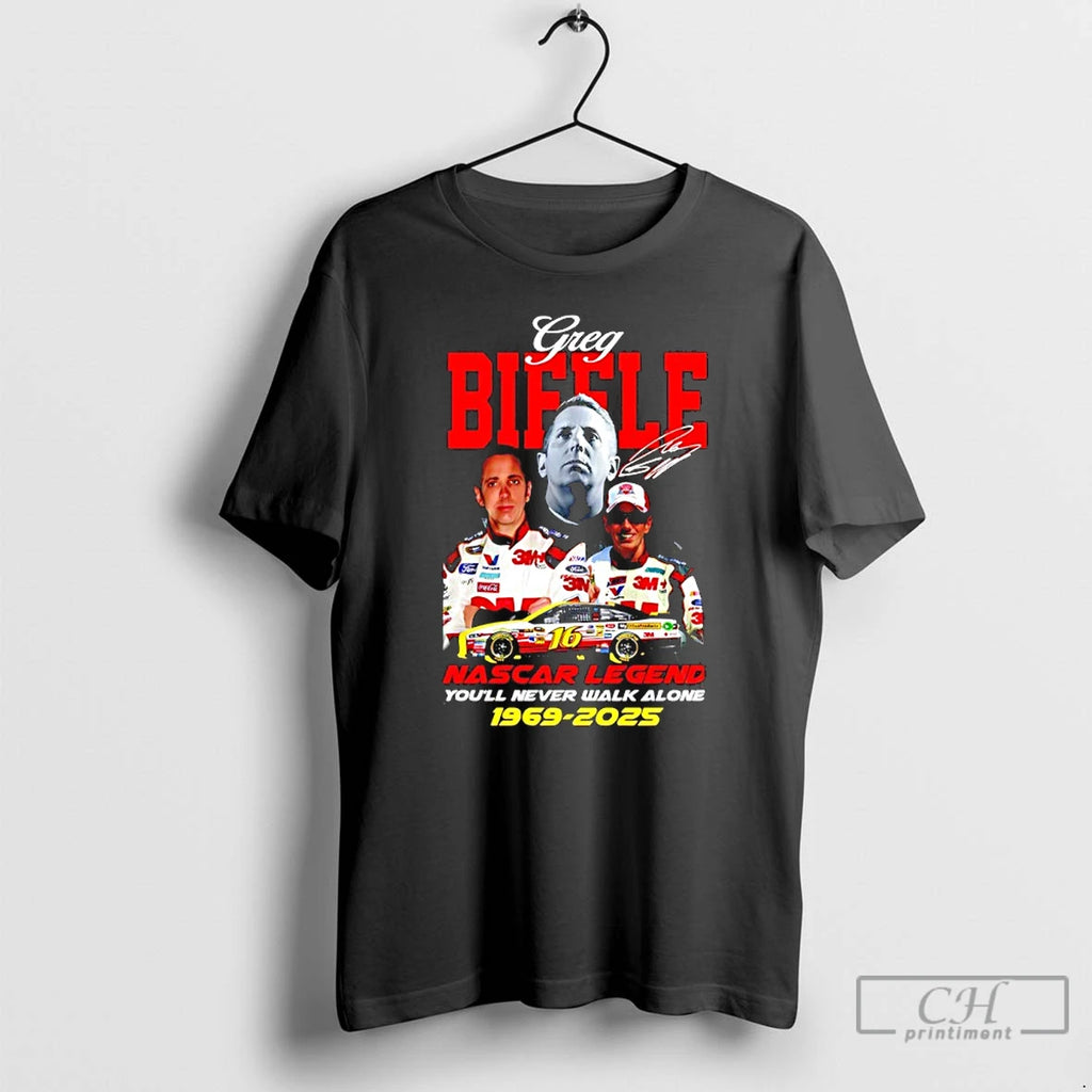 Classic Greg Biffle Nascar Legend Youll Never Walk Alone 1969 2025