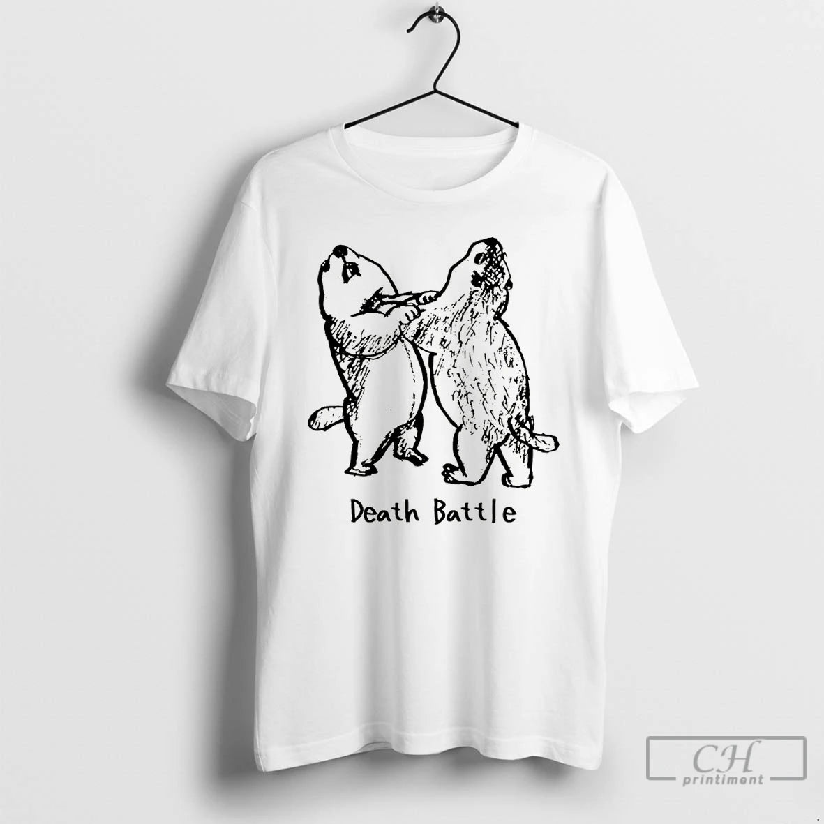 Classic Groundhog Fighting Death Battle T-Shirts, Hoodie, Sweatshirt | HypeDripTees.com
