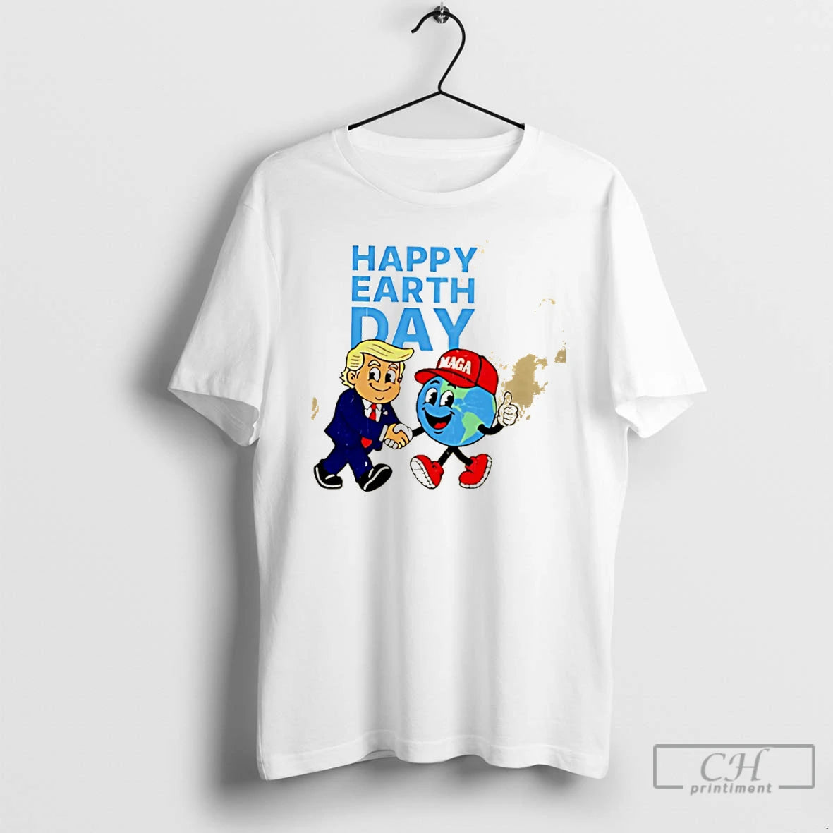 Classic Happy Earth Day Trum Maga Red Hat