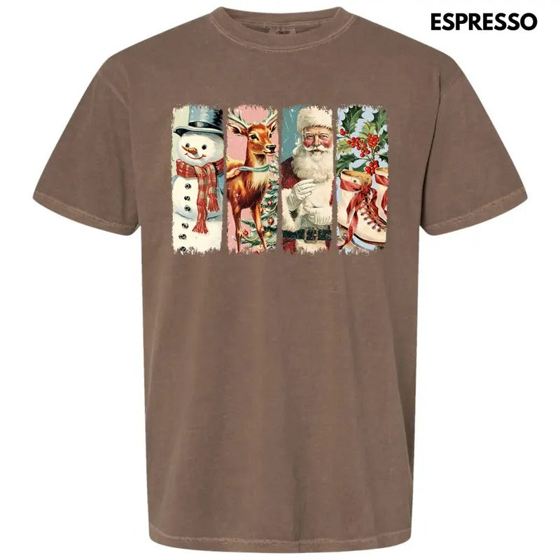 Classic Holiday Icons Comfort Colors T-Shirt 'NLB' Hoodie, Sweatshirt | HypeDripTees.com
