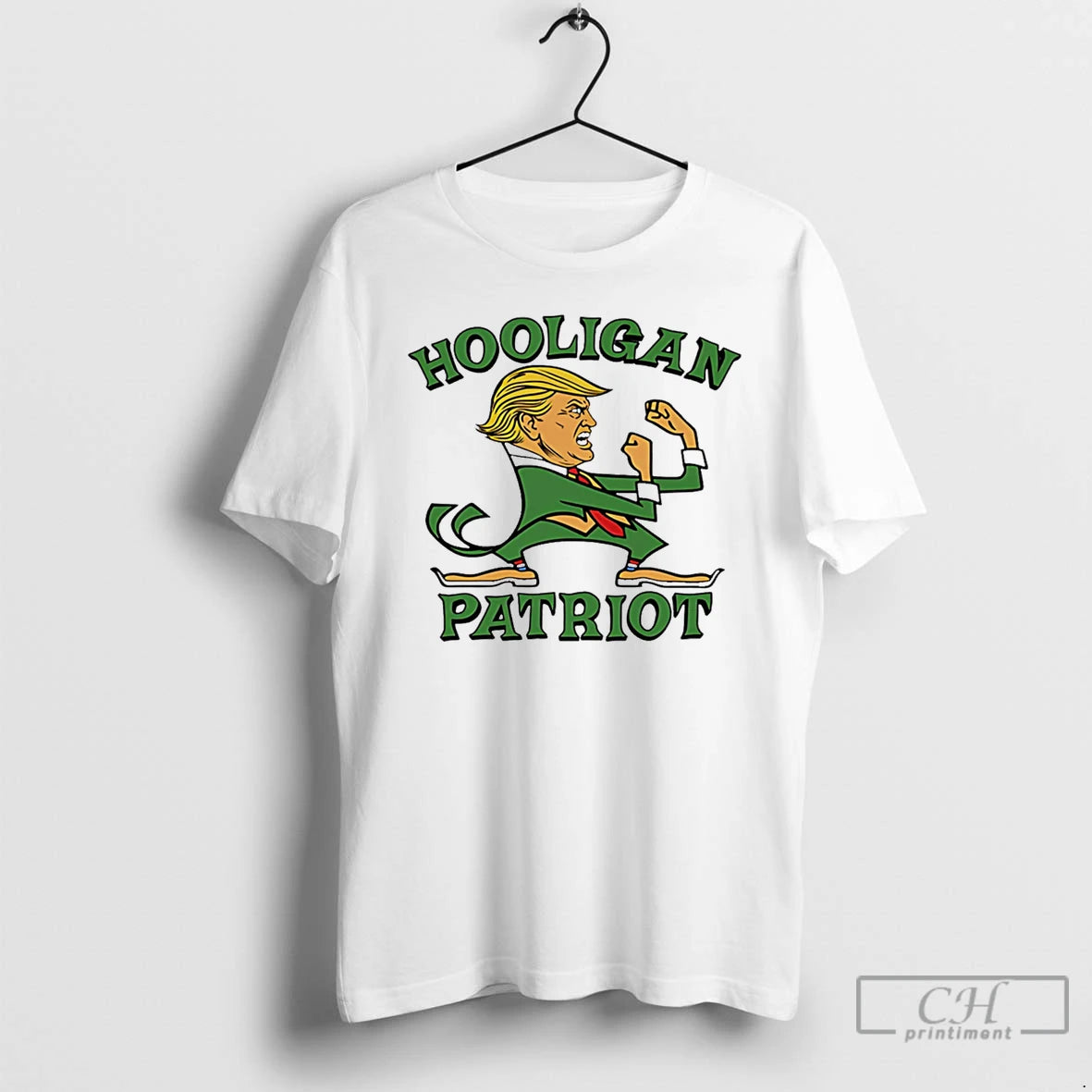 Classic Hooligan Patriot Trump Cartoon T-Shirts, Hoodie, Sweatshirt | HypeDripTees.com