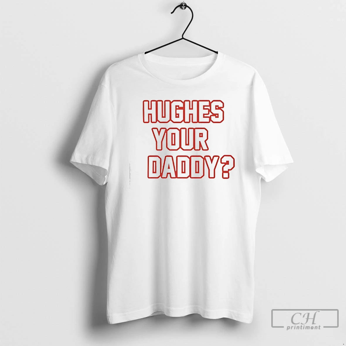Classic Hughes Your Daddy Bold Jack Hughes Hockey T-Shirts, Hoodie, Sweatshirt | HypeDripTees.com