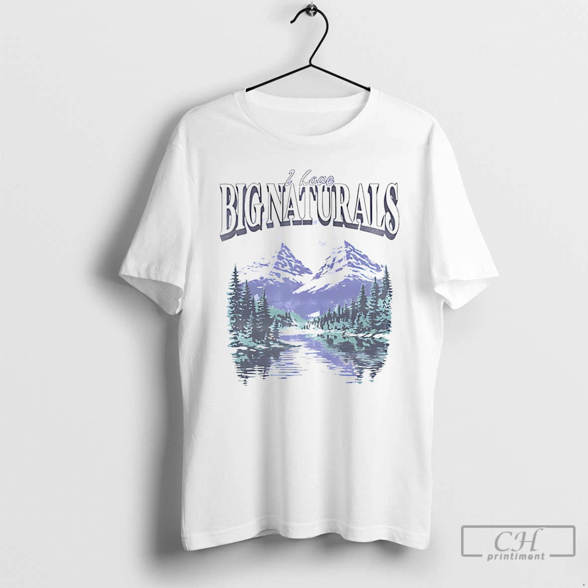 Classic I Love Big Naturals Graphic T-Shirts, Hoodie, Sweatshirt | HypeDripTees.com