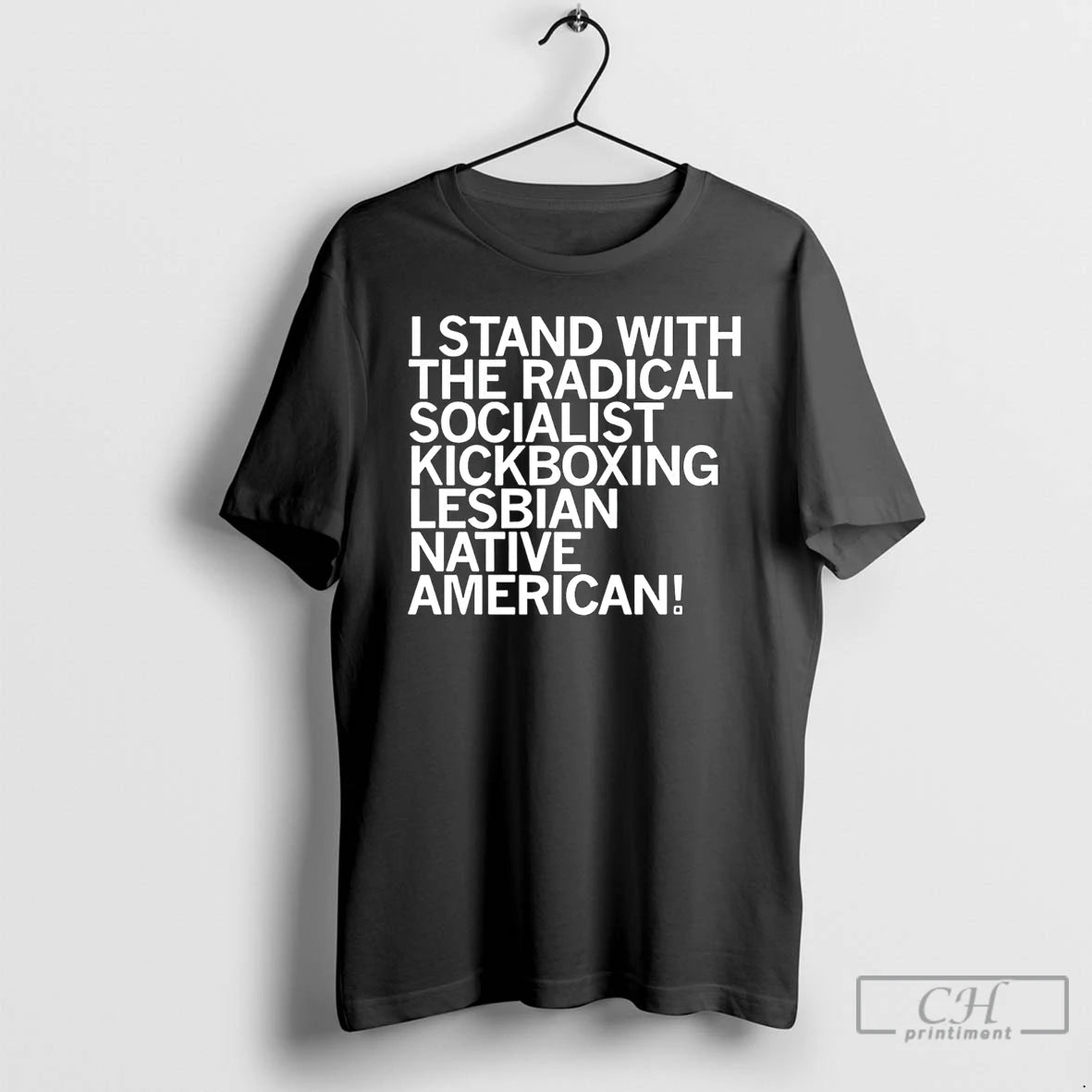 Classic I Stand With The Radical Kickboxing Lesbian Native American T-Shirts, Hoodie, Sweatshirt | HypeDripTees.com