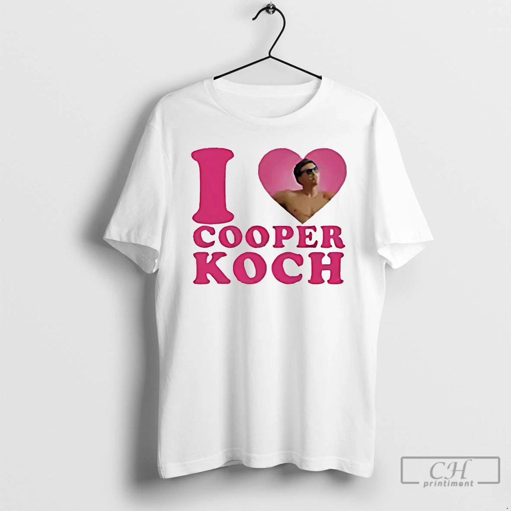 Classic I Love Cooper Koch Pink Heart
