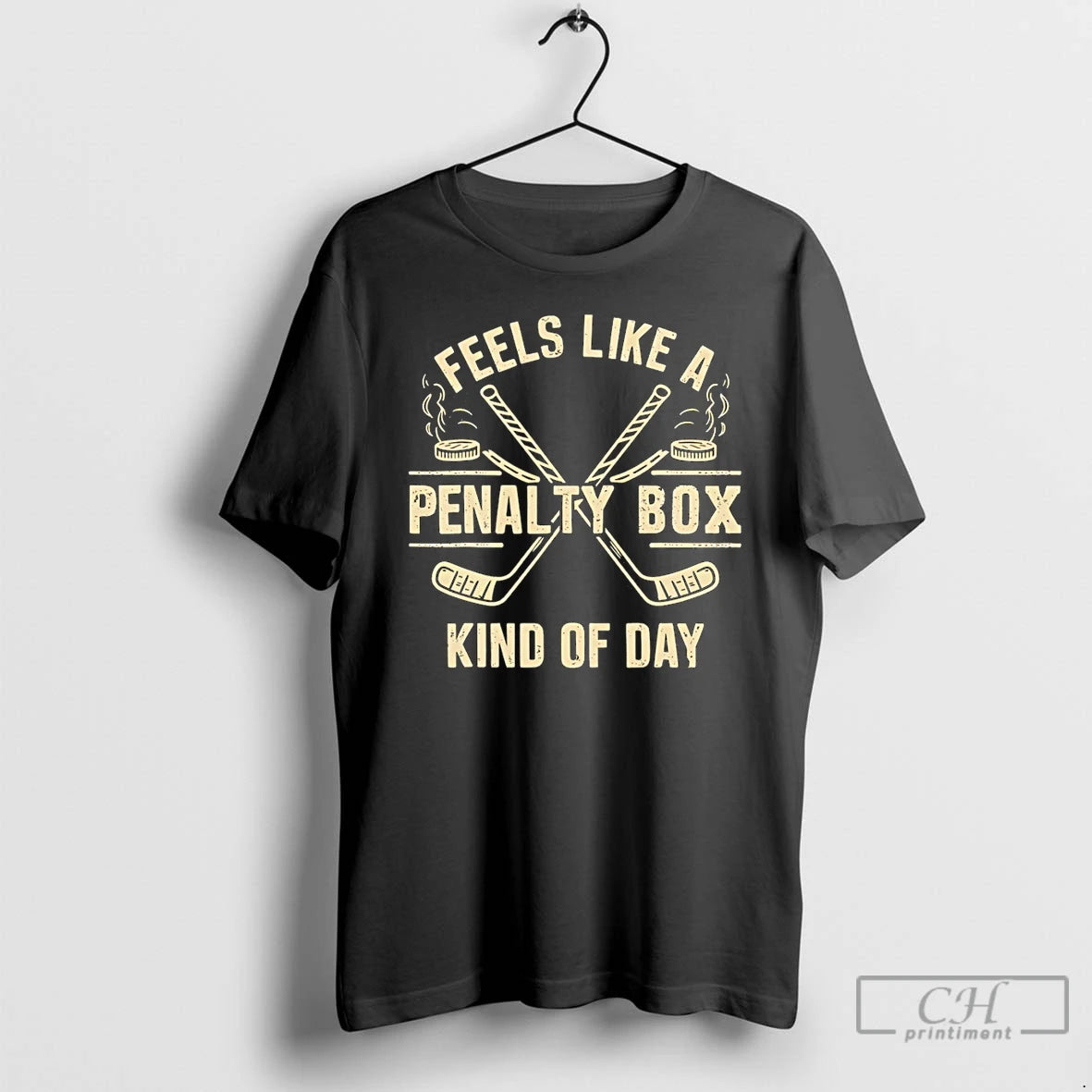 Classic Ice Hockey Player Feels Like A Penalty Box Kind Of Day T Shirts Sweater Hoodie, Sweatshirt | HypeDripTees.com