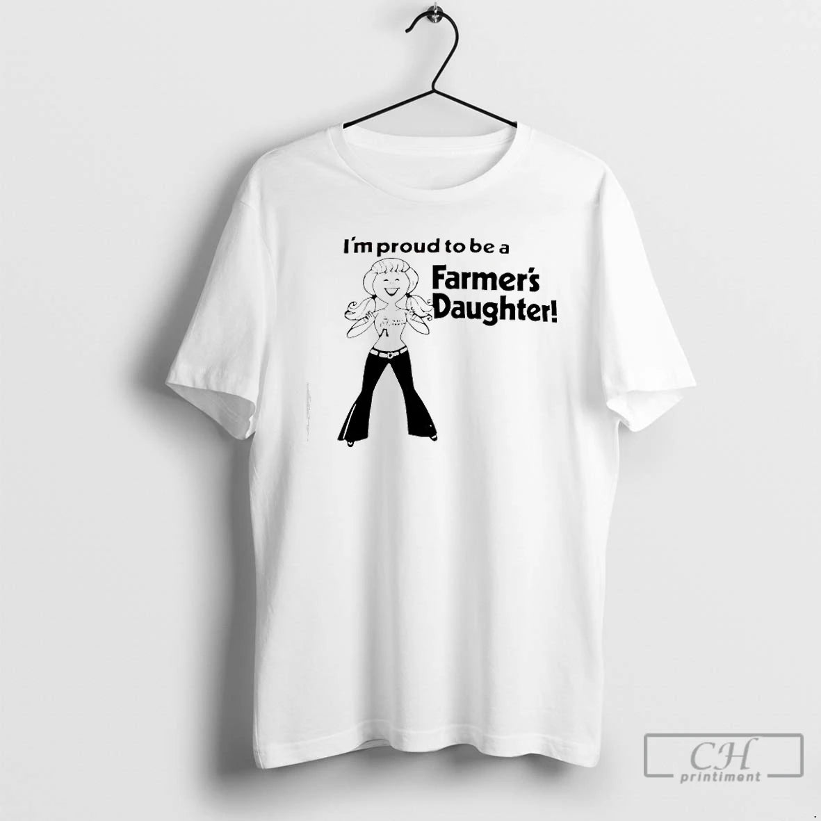 Classic Im Proud To Be A Farmers Daughter T-Shirts, Hoodie, Sweatshirt | HypeDripTees.com