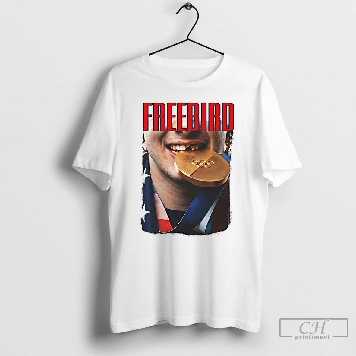 Classic Jack Hughes Freebird Golden Smile T-Shirts, Hoodie, Sweatshirt | HypeDripTees.com