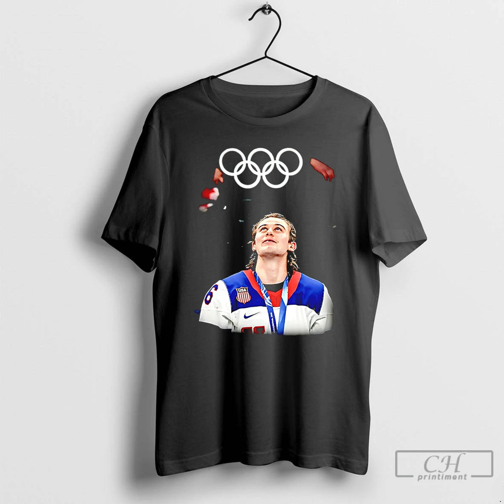 Classic Jack Hughes Gold For Team Usa Olympic Champions 2026