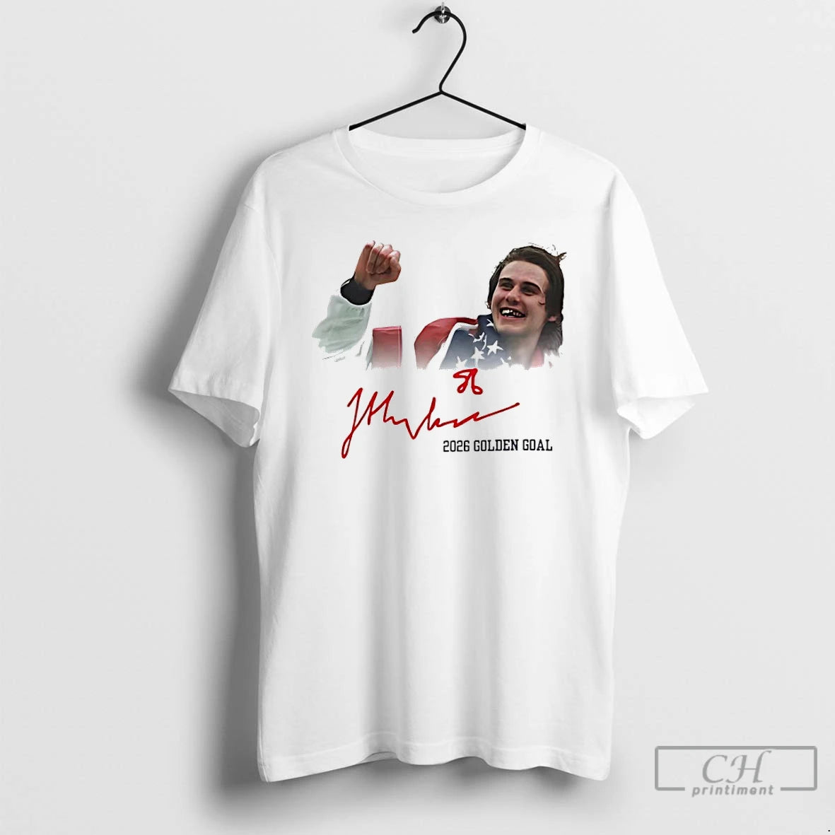 Classic Jack Hughes Golden Goal 2026 Usa Hockey Signature T-Shirts, Hoodie, Sweatshirt | HypeDripTees.com