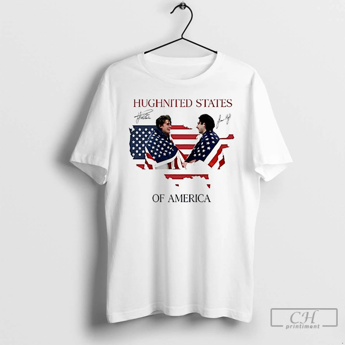 Classic Jack Hughes Hughnited States Of America T-Shirts, Hoodie, Sweatshirt | HypeDripTees.com