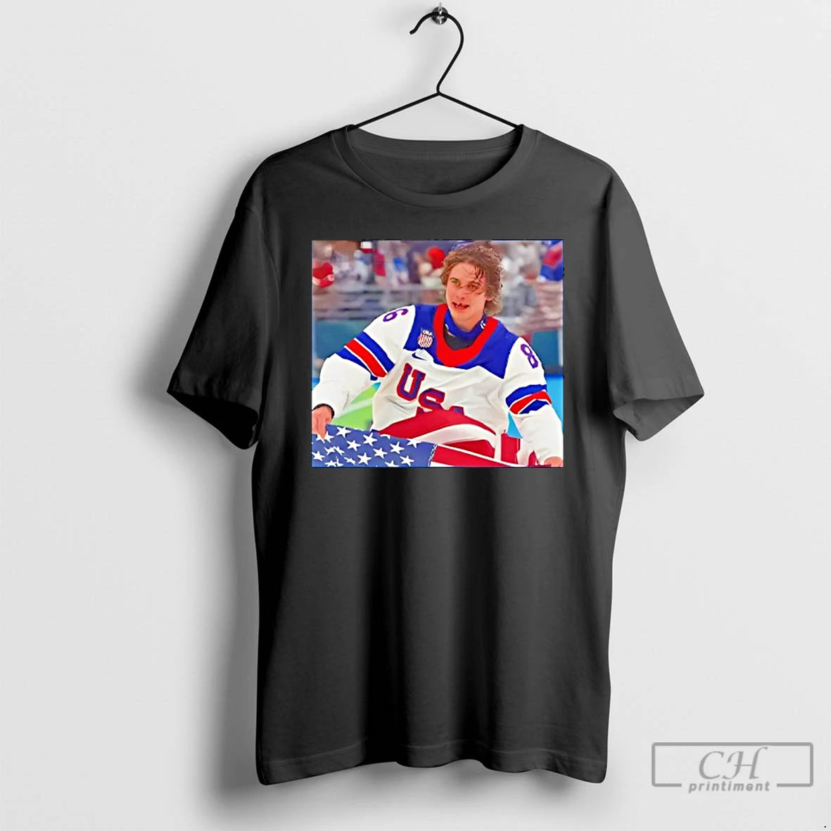 Classic Jack Hughes Usa Hockey Photo T-Shirts, Hoodie, Sweatshirt | HypeDripTees.com