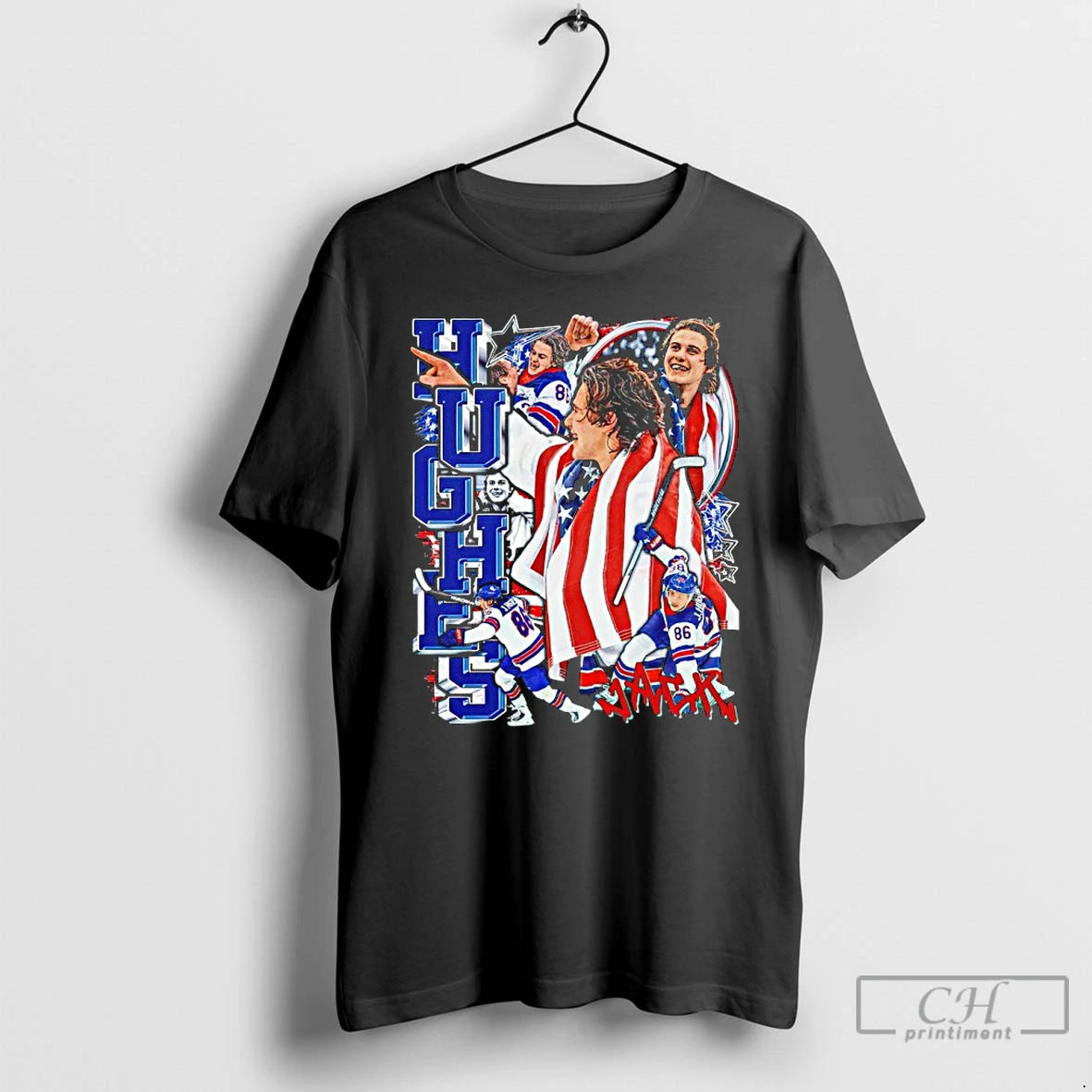 Classic Jack Hughes Usa Hockey Team I Love My Country T-Shirts, Hoodie, Sweatshirt | HypeDripTees.com