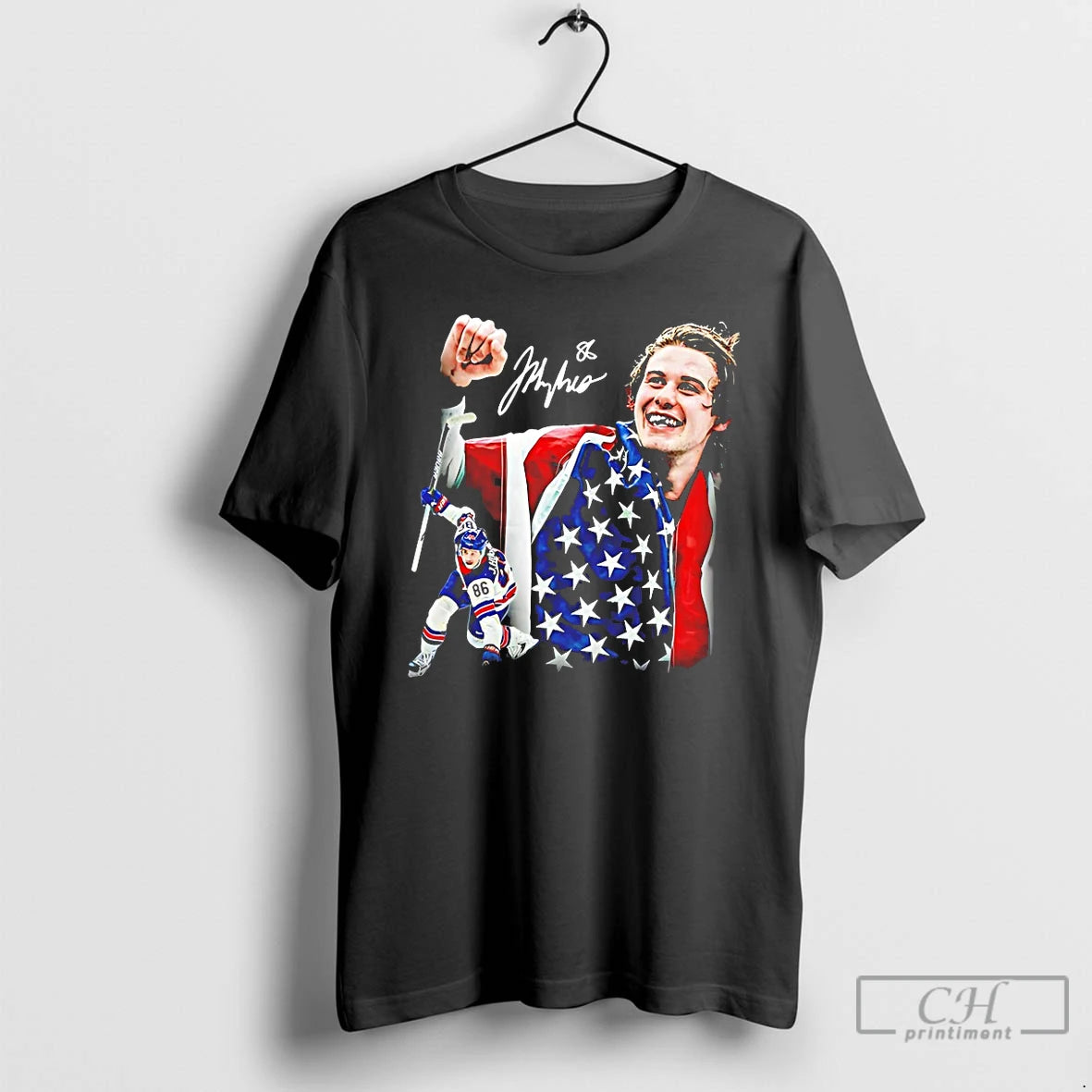 Classic Jack Hughes Golden Goal T-Shirts, Hoodie, Sweatshirt | HypeDripTees.com