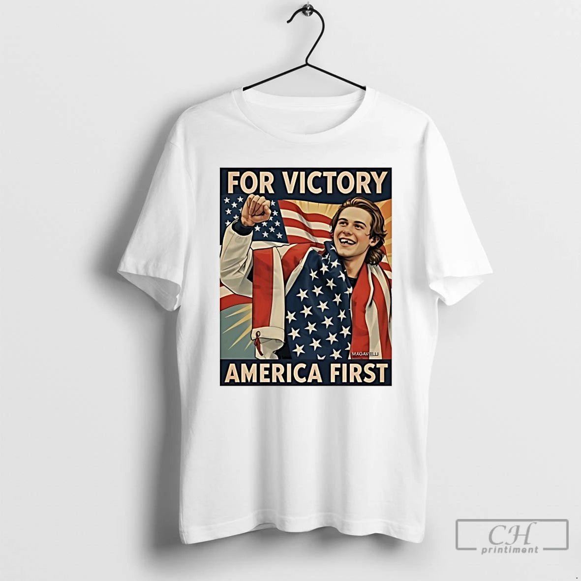 Classic Jack Hughes Missing Teeth For Victory America First T-Shirts, Hoodie, Sweatshirt | HypeDripTees.com