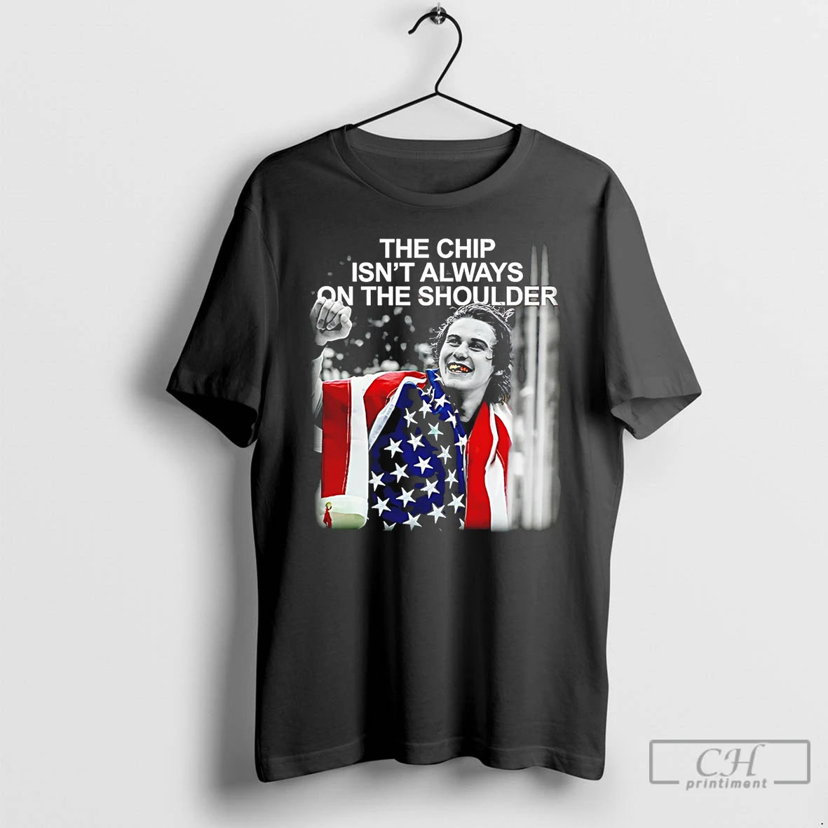 Classic Jack Hughes That Chip Isnt Always On The Shoulder Olympic Champions 2026 T Shirts Hoodie, Sweatshirt